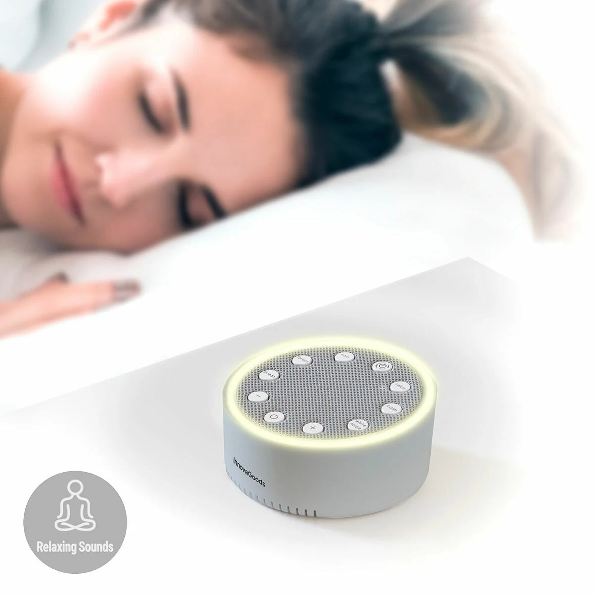 Máquina de ruído branco para dormir Slewel InnovaGoods